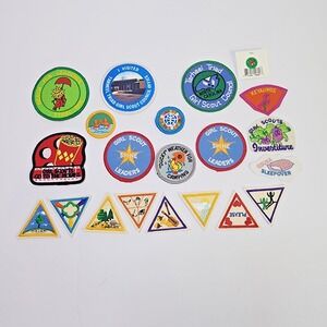 Lot Of 20 Girl Scout Brownie  Patch Some North Carolina
